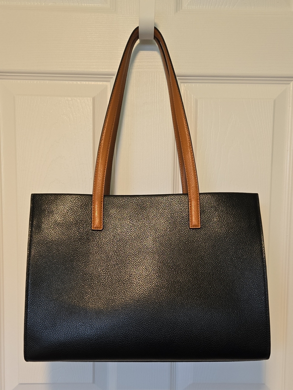 Marc Jacobs Black, Cream & Tan Leather Tote - Picture 11 of 11